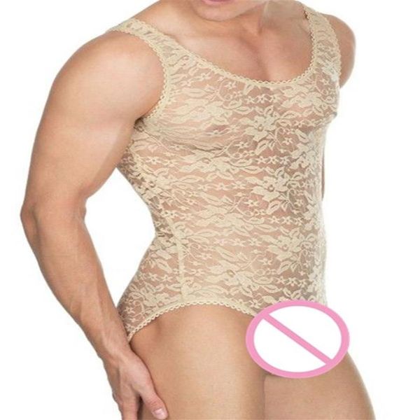 2017 roupa interior sexy de renda masculina lingerie sexy roupa interior transparente jockstrap renda masculina gay306p