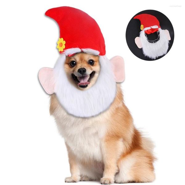 Costumi per gatti Cappello natalizio per animali domestici in accessori per vestire cani di grandi dimensioni Forniture divertenti