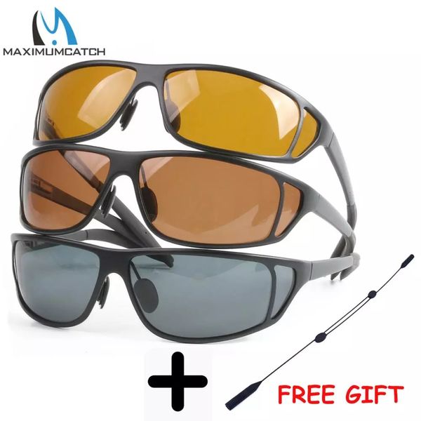 Sonnenbrille Maximumcatch Metallrahmen Fliegenfischen Polarisierte Sonnenbrille Braun Gelb Und Grau Zur Auswahl Angeln Sonnenbrille 230824