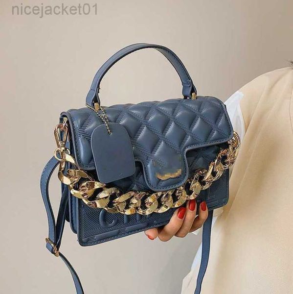 23ss designer canal bolsa feminina nova bolsa pequena bolsa feminina net fahion versão coreana bolsa de corrente carta mensageiro carteira de ombro bolsa redonda azul