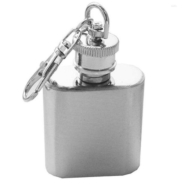 Fiaschetta 1 Oz Mini Tasca in Acciaio Inossidabile Vino Whisky Pot Bottiglia Boccetta di Liquore Tappo a Vite Bevanda Brocca Contenitore Esterno Portatile Drinkwar