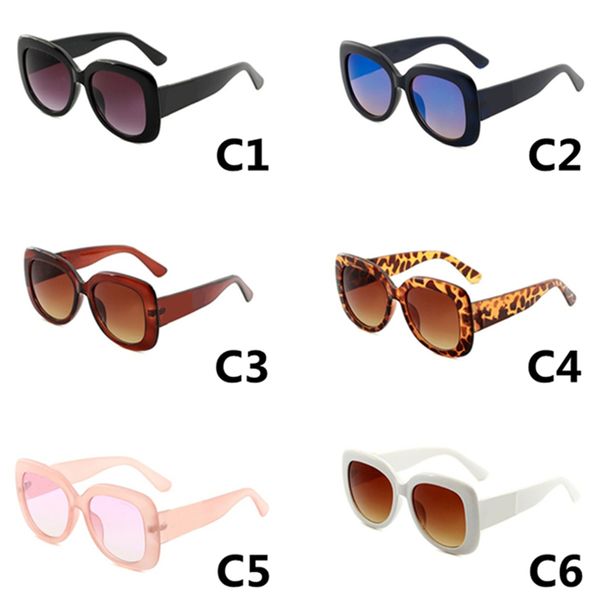 Femme noir surdimensionné lunettes de soleil femme rétro Vintage grand cadre miroir dames lunettes de soleil Uv400 lunettes femme