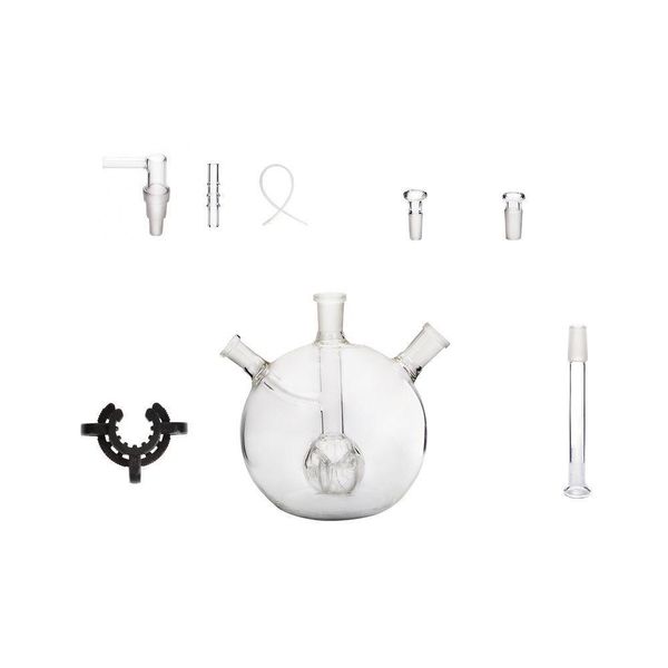 Tubi per fumatori Accessorio Osgree 8 in 1 10Mm 14Mm Femmina Mega Globe Mk 2 Bong ad acqua Tubo Bubbler Kit in vetro Consegna a goccia Giardino domestico H Dh9Da