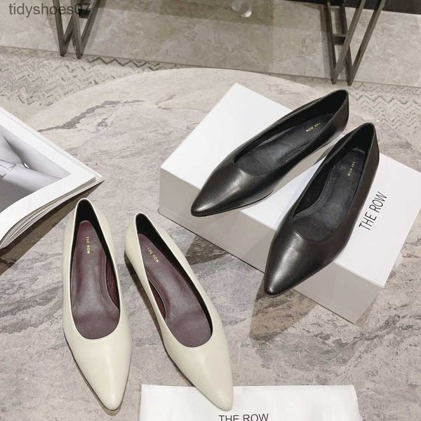 LE scarpe da lavoro ROW da donna Temperamento Mary Jane Bocca bassa Edizione coreana Antiscivolo Nuovo stile alla moda