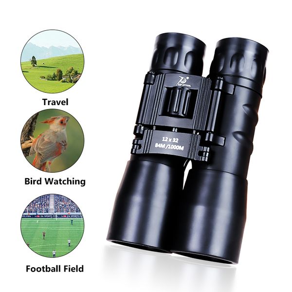 Binocolo telescopico TOPOPTICAL 12x32 Compatto professionale portatile da caccia a lungo raggio per birdwatching Viaggio in campeggio 230826