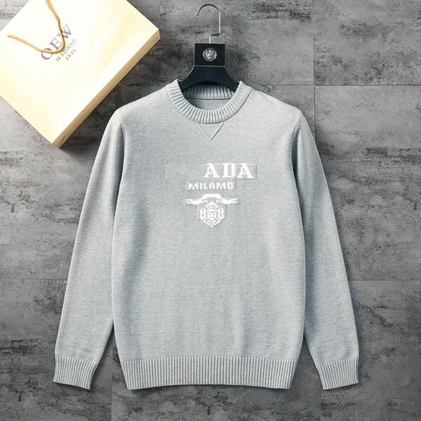 Herren-Designer-Pullover mit durchgehendem Alphabet-Qualitäts-Tech-Fleece-Pullover, Orton-Strick-Pullover mit Rundhalsausschnitt für Herren und Damen, Alphabet-Paris-Trainingsanzug