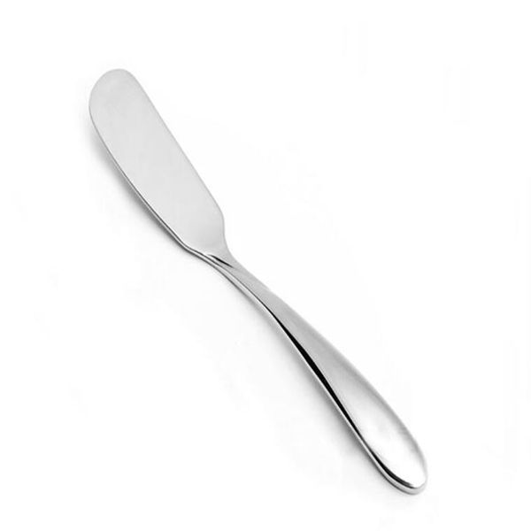 Utensílio de cozinha em aço inoxidável, talheres, espátula de manteiga, faca, queijo, sobremesa, espalhador de geléia, ferramenta de café da manhã