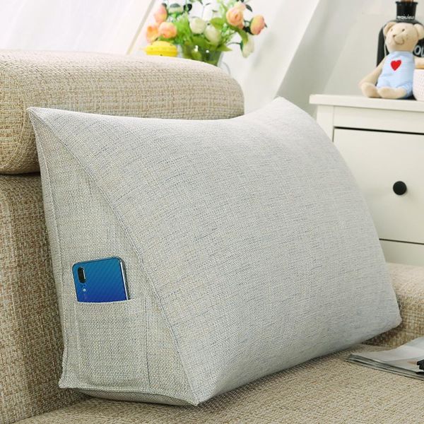 Travesseiro moderno viagem elegante s yoga ortopédico quarto ergonômico sofá de dormir cama lombar encosto cossin decoração