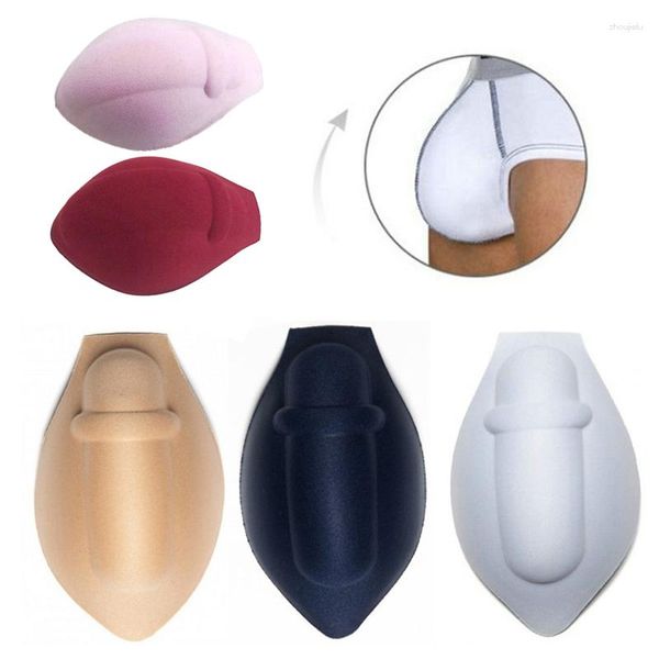 Unterhosen Multi Style Bulge Cup Pads Schwamm Abnehmbare Push-Up Verbesserung Männer Unterwäsche Slips Sexy Pad Pouch Enhancer