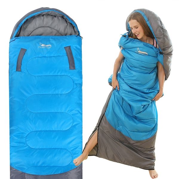 Sacos de dormir Deserto Wearable Grande Saco com Buracos de Braço Adultos Tempo Quente Crianças para Camping Caminhadas 230826