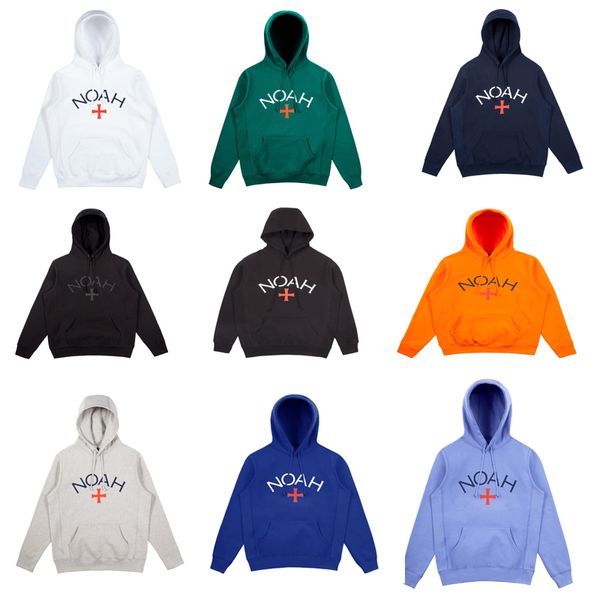 Damen Hoodies Sweatshirts Multi Color Cross NOAH Hoodie Männer Frauen Hochwertiger lässiger Kapuzenpullover 230826