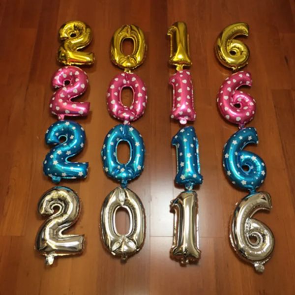 32-Zoll-Folien-Geburtstagsballons, Gold, Silber, Blau, Zahl 0–9, Heliumballons, alles Gute zum Geburtstag, Hochzeit, Party, Dekoration, Kinderspielzeug, Globos, einfach