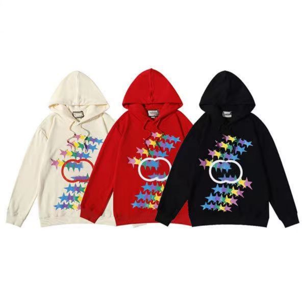 Erkek Hoodies Hoodie Erkekler Erkek Giyim Giyim Giyim Pentagon Desen Baskı Gündelik pamuklu grafik Hoodie Yüksek Kaliteli Erkekler Giyim Tasarımcı Giysileri Sweatshirts S-5L