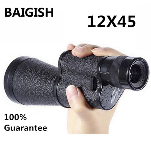 Telescópio binóculos de metal 12x45 russo militar monocular hd alta qualidade portátil mini capitão caribe spyglass 230826