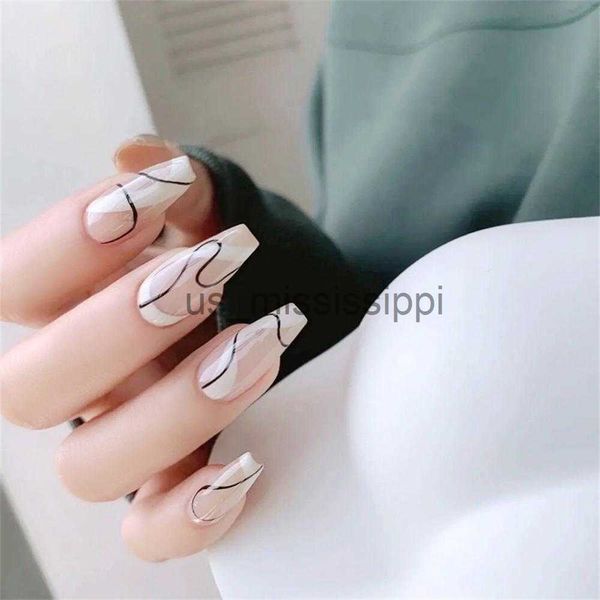 Unghie finte Patch per unghie finte Ragazza Tridimensionale Adesivo per unghie solido e durevole Unghia rimovibile Ampio uso Indossabile Nail Art Decal x0826