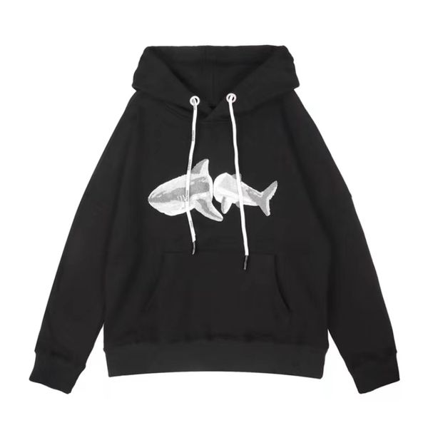 Sweat-shirt de luxe à capuche pour femmes, respirabilité en pur coton, motif Pentagon Shark, veste de créateur pour hommes, loisirs décontractés, s-5l