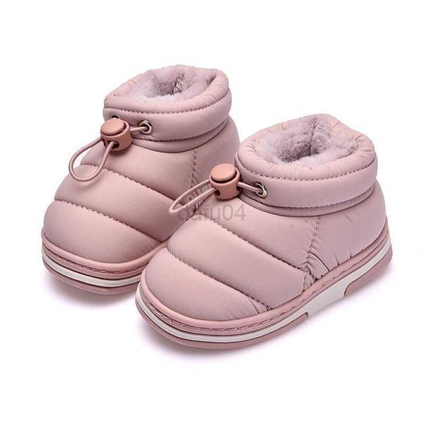 Stivali neonate stivali invernali caldi bambini ragazzi scarpe da neve all'aperto belle addensare scarpe di peluche per bambini scarpe da casa per interni scarpe di moda L0828