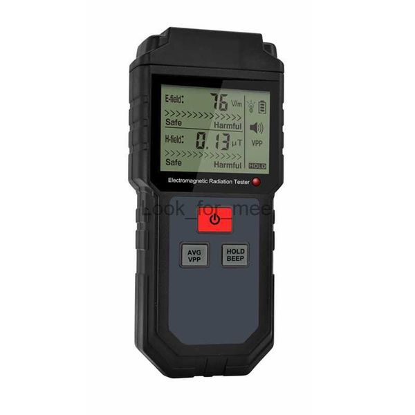 Digitaler Elektrostrahlungsdetektor, Sensor, LCD-Anzeige, Datensperre, EMF-Messgerät, elektrischer Feldfrequenztester HKD230826