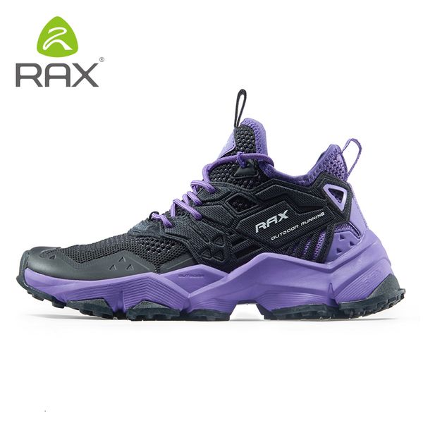 Sapatos de vestido Rax Running Homens Mulheres Esporte Ao Ar Livre Respirável Leve Sapatilhas Air Mesh Superior Antiderrapante Natural Borracha Outsole 230826