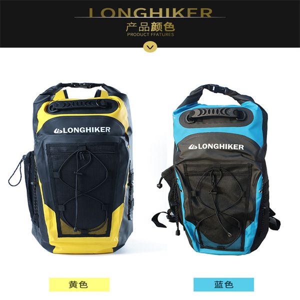 Pendlerrucksack Wasserdichte Reisetasche Tauchen Nass- und Trockentrennung Fluss-Rafting Schwimmen Schnorcheln Strand Skifahren zum Meer