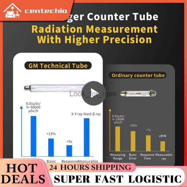 Rilevatore di radiazioni nucleari multilingue Nuovo contatore Geiger Dosimetro a raggi X Strumenti personali Alta precisione HKD230826