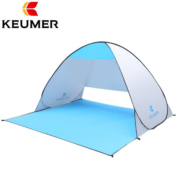 Shelter Keumer 2020 Nuovo tenda da campeggio automatica da campeggio uvprotection pop up tenda spiaggia impermeabile per tende turistiche ricreative all'aperto