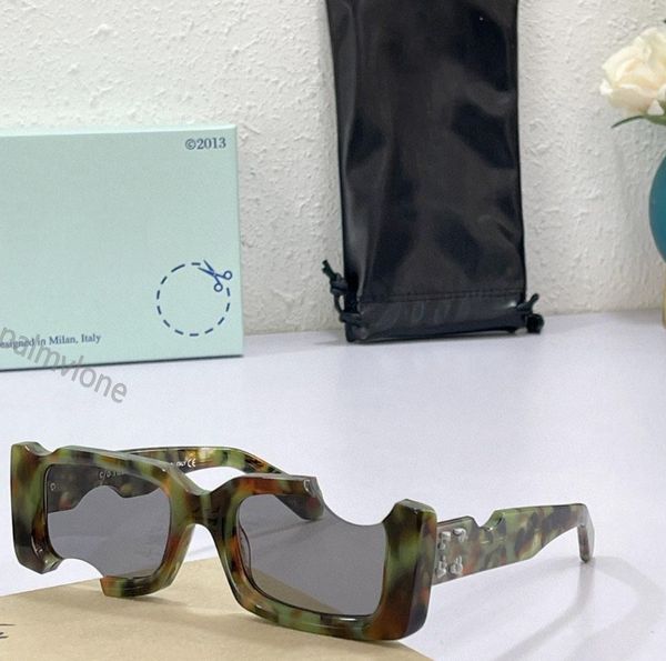 Moda OFF W óculos de sol Luxo Offs designer para homens e mulheres estilo legal moda quente clássico placa grossa preto branco quadro quadrado óculos tendência off homem óculos