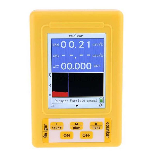 BR-9C 2-em-1 detector de radiação nuclear contador geiger medidor emf eletro para teste tv computador impressora microwa hkd230826