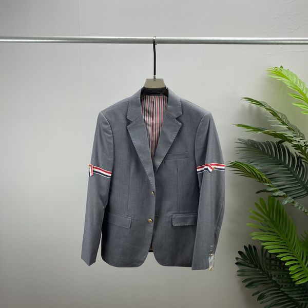 23 Дизайнерский модный мужчина костюм пиджаки куртки для мужчин стилиста вышиваемая вышивка с длинным рукавом Свадьба № 02