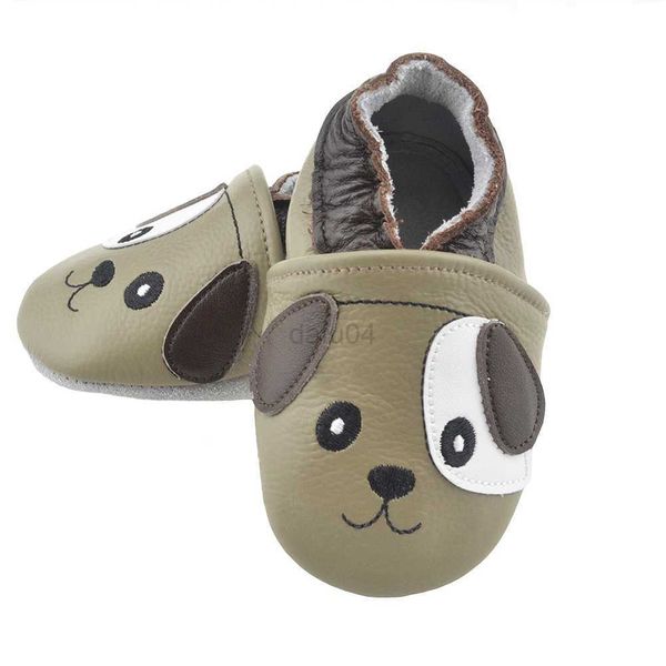 First Walkers First Walker Babyschuhe Tier echtes Leder Baby Mokassins weiche Sohle Junge Hausschuhe Kleinkindschuhe rutschfeste Kleinkindschuhe Junge L0826