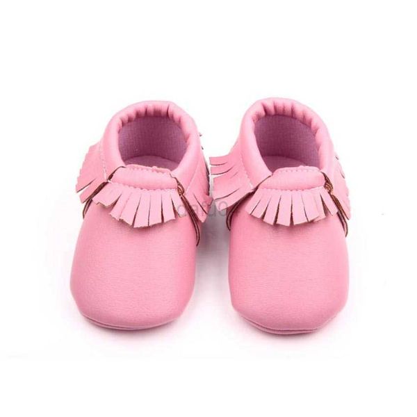 First Walkers Frühling Herbst weiches PU-Material Baby Mädchen Schuhe für 0-12 Monate Baby Fransen Leder Neugeborene Baby Mokassins F1 L0826