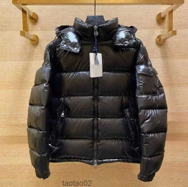 Mens Jakcet Designer Homens Down Parkas Outwear Quente Puffer Casacos Manga Longa Zipper Imprimir Roupas Top S-2xlrx0a