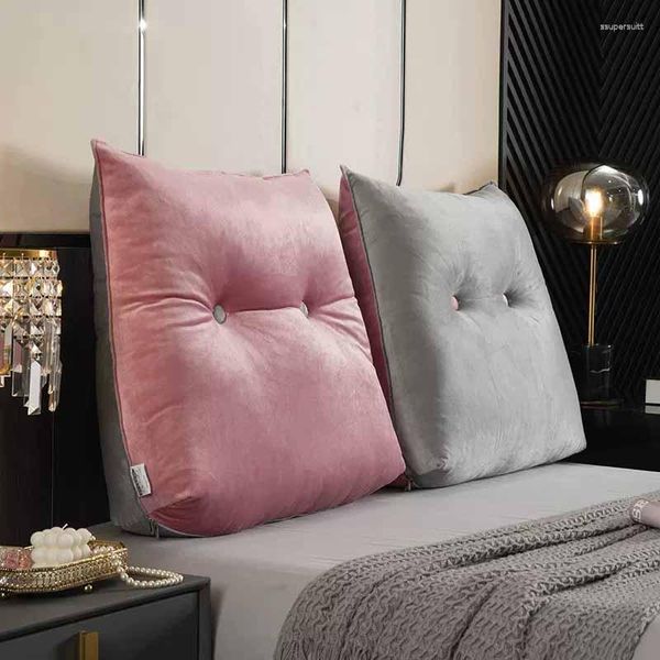Almofada elegante estética s jardim assento de carro moderno adultos cama encosto sofá quarto lombar coussin chaise decoração