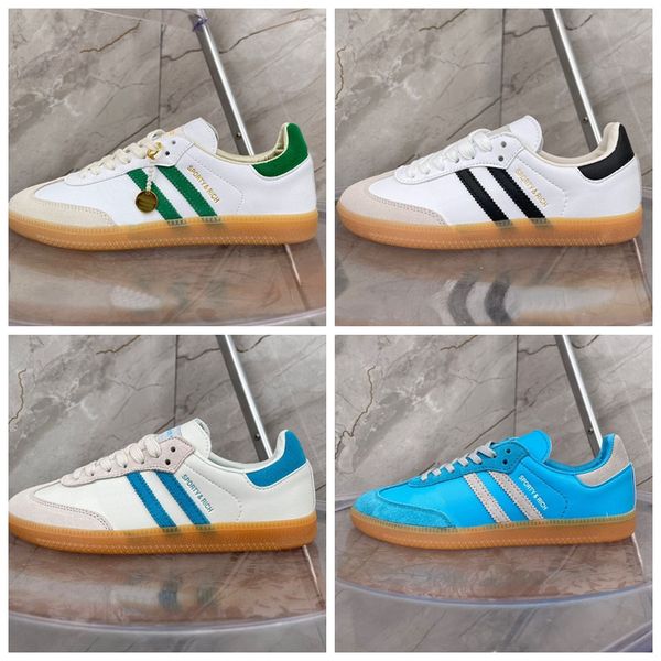 2023 Nuove scarpe da skate sportive di design ricco blu bianco nero crema blu bianco verde uomo donna sneakers basse sportive