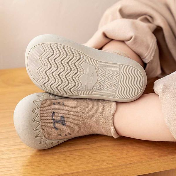 Babysokjes Schoenen Baby Leuke Cartoon Kinderen Jongen Schoenen Zachte rubberen zool Kind Vloer Sneaker BeBe Booties Peuter Meisjes Eerste Walker L0826