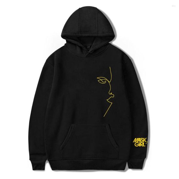 Erkek Hoodies Maske Kız TV Drama Madch Baskı Kış Kadın Erkek Moda Komik Gündelik Sweatshirt