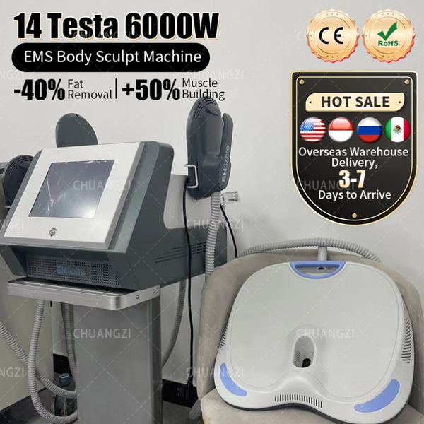 Emszero Neo Body Sculpt Machine 14 Tesla emslim Hi-Emt Contring Electromagnetic жировое удаление склад