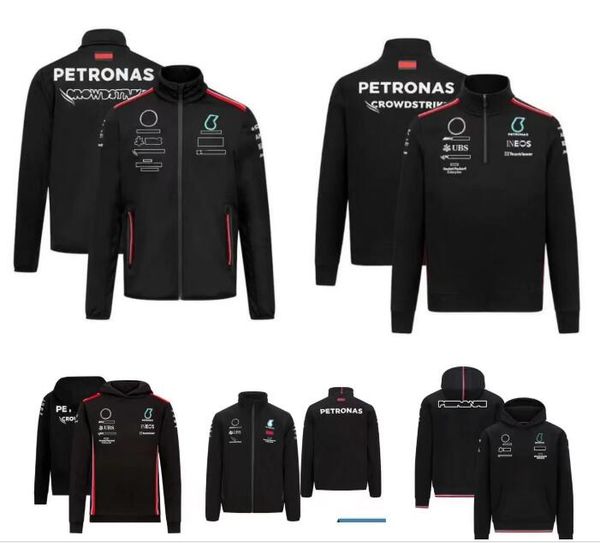 Camisa da equipe com capuz da Fórmula 1 F1, personalização do mesmo estilo
