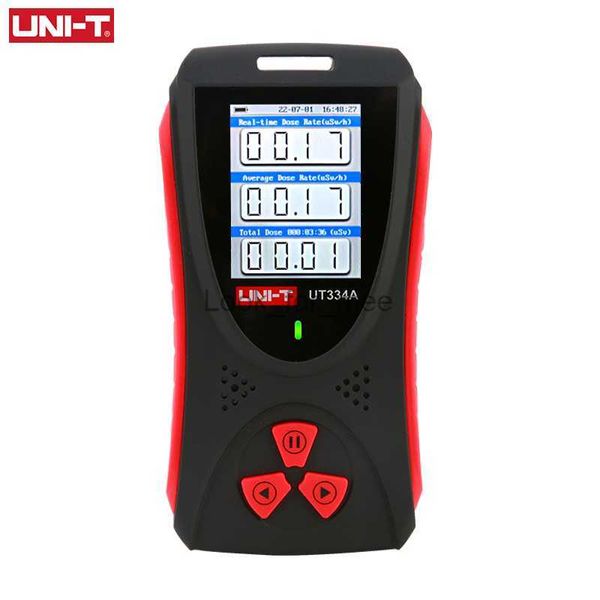 UNI-T testador de dose de radiação ut334a dosímetro contador geiger raio-x beta detector gama radiômetro alarme sonoro hkd230826