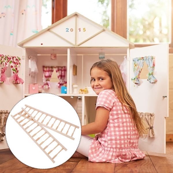 Bebek Evi Aksesuarları 2 PCS Ev Korkusu Mini Dollhouse Oyuncaklar Dollhouse Minyatür Küçük Modeller Ahşap Dekorlar Mobilya Çocuk 230826