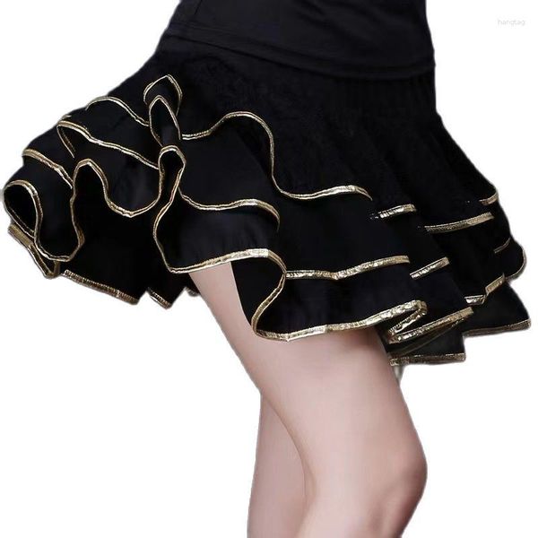 Стадия ношения женской латинской сальсы танго rumba cha бальные танце