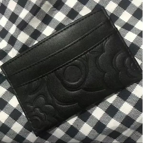 Оптовая карта Bussiness летает 11x7,5 см моды C Hardwear pu mini Wallet Camellia держатель карт монеты сумка V-Gift