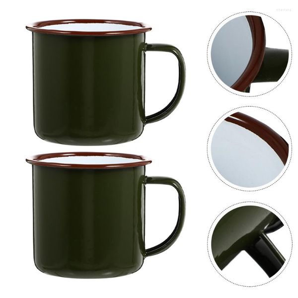 Weingläser, 2 Stück, Vintage-S-Glas, Milchversorgung, Bierkrug, tragbare Tasse, Eisen, Zubehör für Kinder