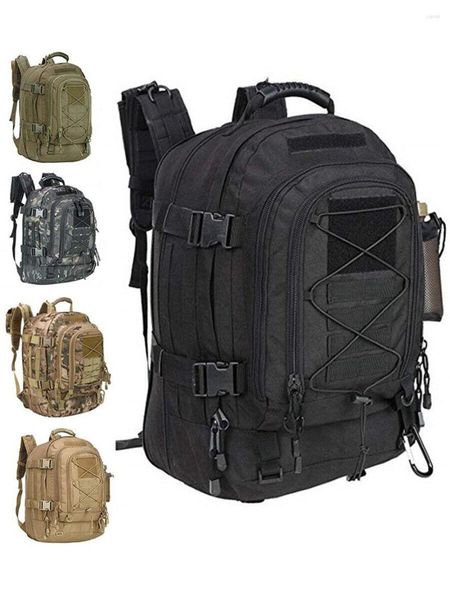 Rucksack 60L Taktische Outdoor Wasserabweisende Wanderrucksäcke Reisen