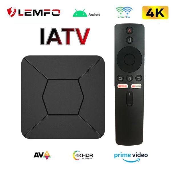 Установите Top Box IATV Q5 Smart TV Box Android 10 TV Box Android 4K Dual WiFi Media Player AllWinner H316 TVBox 2GB 8GB HDR10 2.4G 5G 230826