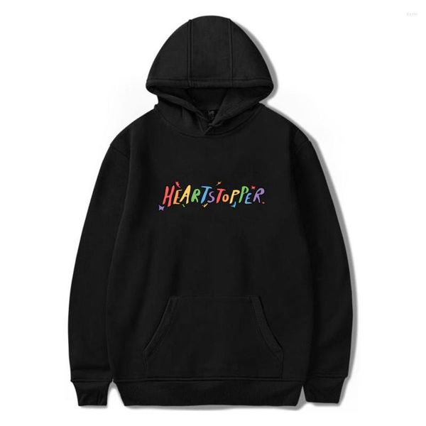 Hoodies masculinos Heartstopper Reino Unido série de televisão moletom feminino / masculino anime impresso logotipo harajuku outono e inverno pulôver