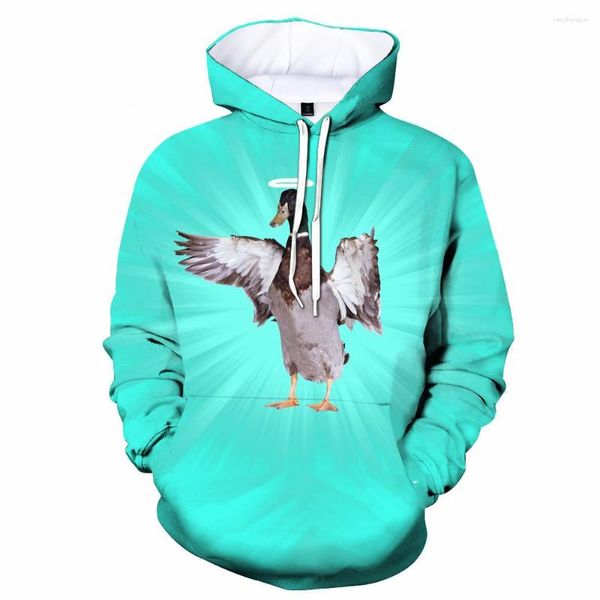 Herren Hoodies Ente Jagd 3D Druck Männer/Frauen Laxity Hoodie Casual Übergroßen Pullover Mode Sweatshirt Trend Männer Kleidung