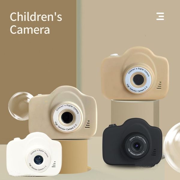 Oyuncak Kameralar Çocuk Kamera Dijital Dual HD 1080p Video Oyuncaklar Mini Cam Renk Ekran 230826 için Çocuk Doğum Günü Hediyesi