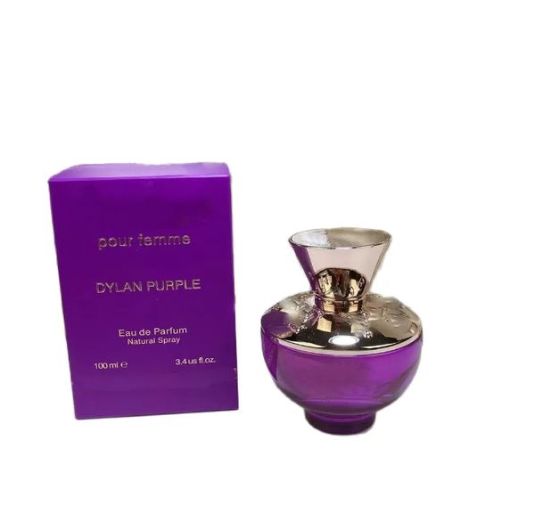 Дизайнерские женщины парфюм Dylan Purple Natural Ladies Fragrance 100 мл 3.4 fl.oz eau de parfum Оригинальный запах длительный аромат быстрый корабль