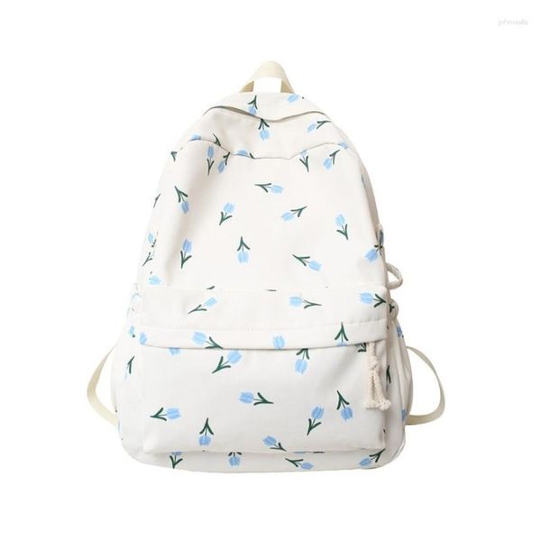 Sacos de escola moda mochila grande capacidade bookbags mochila para adolescentes menina estudantes casual pacote viagem daypack floral mochila